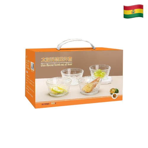 Cuencos de vidrio (Vaso de vidrio)  Q77701-4
