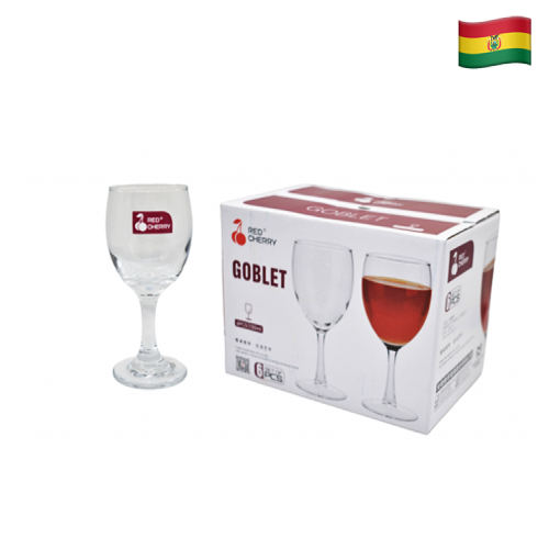 Copa de vino de vidrio G6113