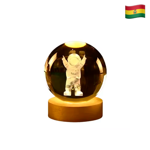 Lampara de bola de cristal de 6 CM (esferas) PS-BC43