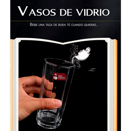 Vaso de vidrio  8610