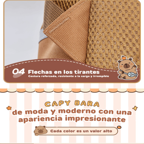 Mochila capibara CJ-CP09