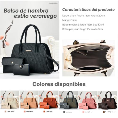 Set de 3 bolsos para mujer A92626