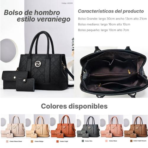 Set de 3 bolsos para mujer A92628