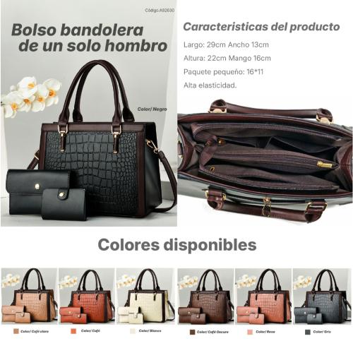 Set de 3 bolsos para mujer A92630