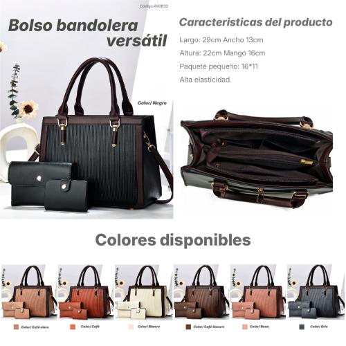 Set de 3 bolsos para mujer A92632