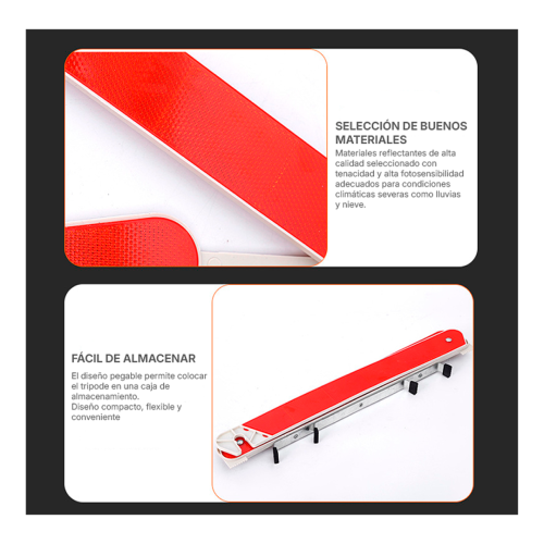 Triangulo de advertencia para señal de emergencia HZ-814D-7