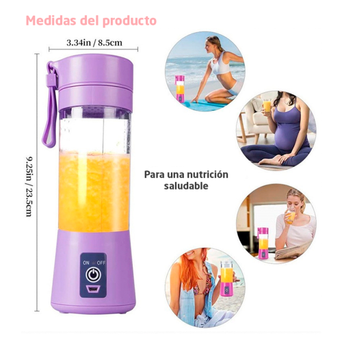 Mini licuadora con 4 cuchillos YE-02