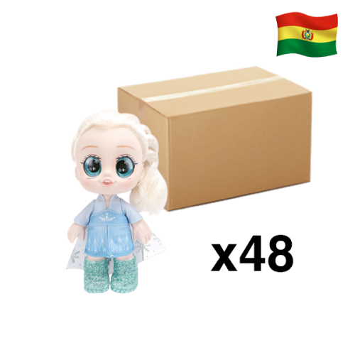 Muñeca frozen de goma 3 estilos 13 pulg. 6009M