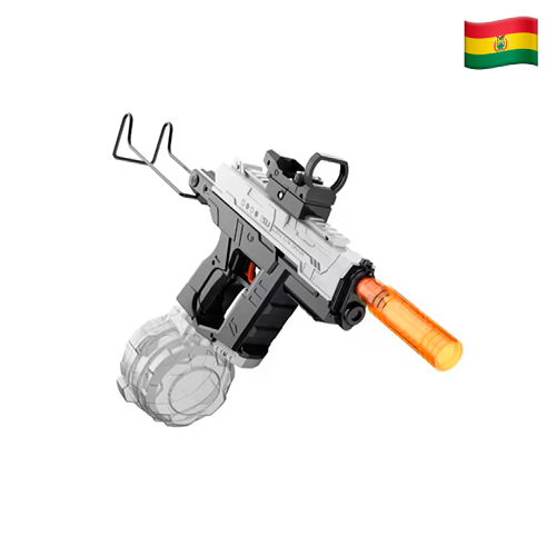 Pistola de agua con luces y sonido UZI 366-1 (UNIDAD)