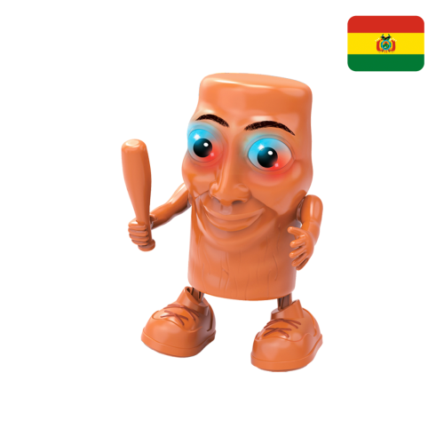 Juguete muñeco bailarin Tung Tung Sahur 8899-320c (CAJA)