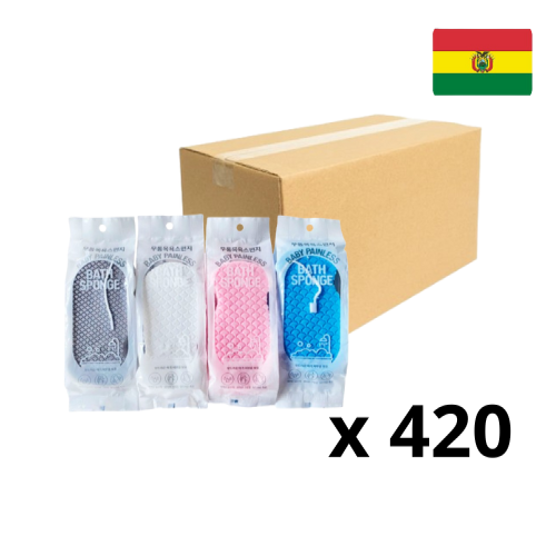 Esponjas de baño para bebe A20 (CAJA)