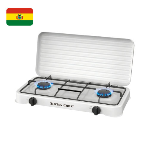Estufa de gas de 2 hornillas SC-7000C (UNIDAD)