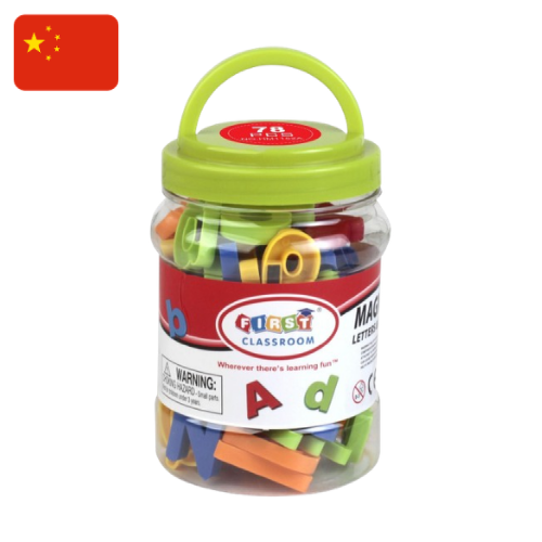 ALFABETO NUMeRICO INGLeS BOTTLE SHOP 1.5 PULGADAS 78 PIEZAS 5450