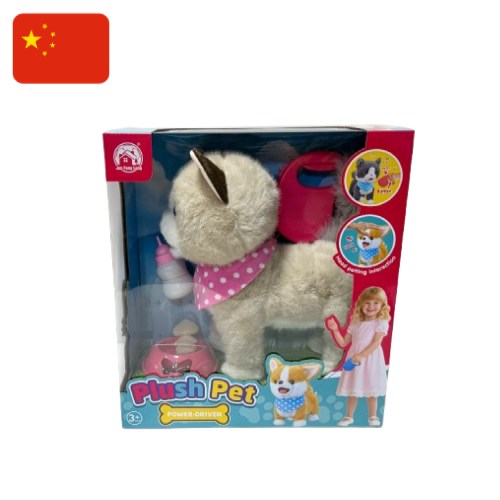 Gato de peluche electrico con cuerda recargable que lame (manten pulsado el interruptor de la cuerda para grabar y aprender a hablar; puede cantar y bailar). 6014