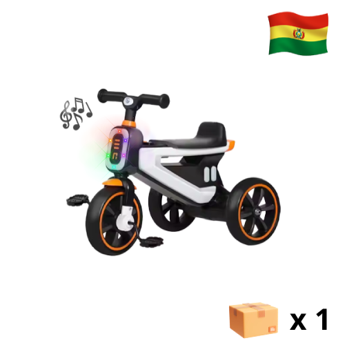 Triciclo de la mas alta calidad con luces y musica A001