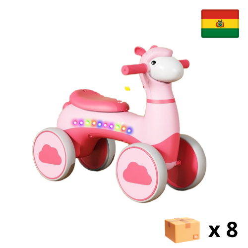 Coche de juguete de equilibrio para niños modelo Ovejita 808c (CAJA)