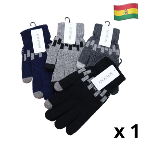 Guantes de varon con 9 lineas SHUYAN-9L