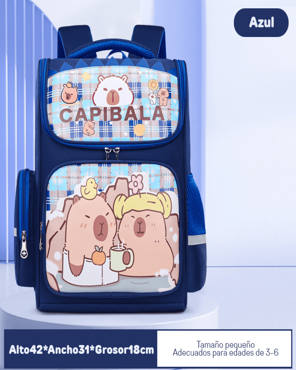 Mochila capibara CJ-CP05