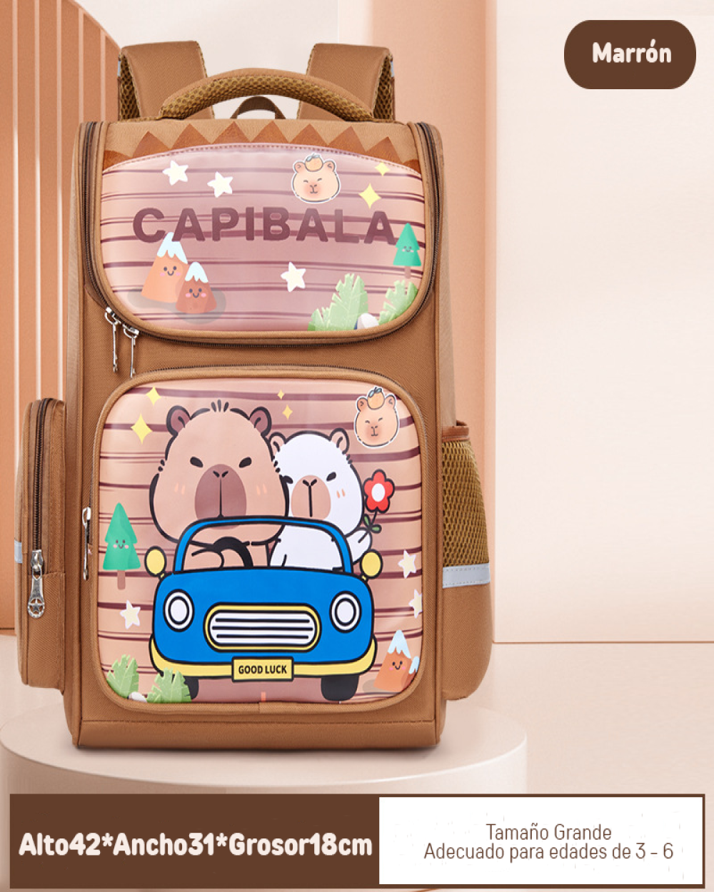 Mochila capibara CJ-CP09