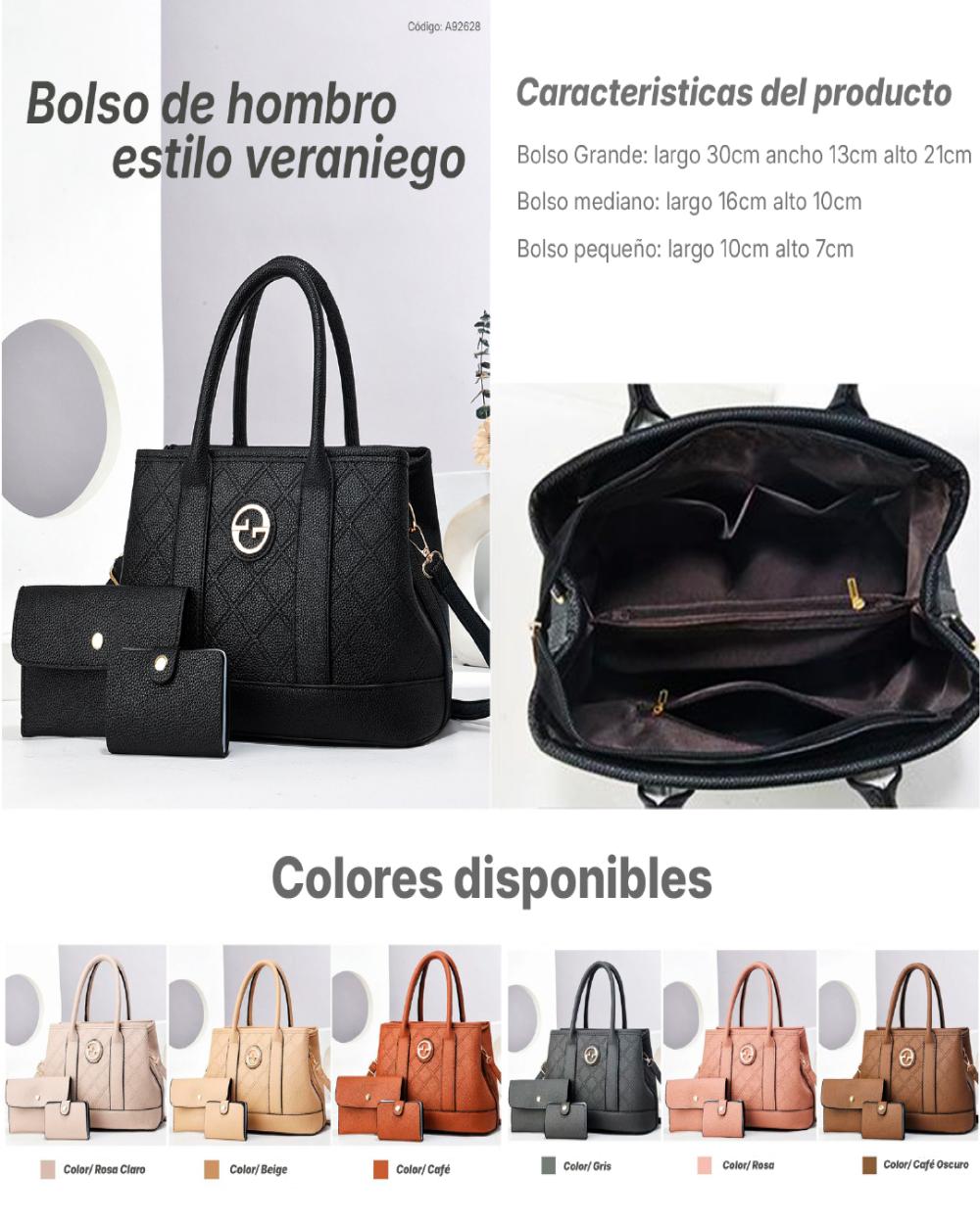 Set de 3 bolsos para mujer A92628