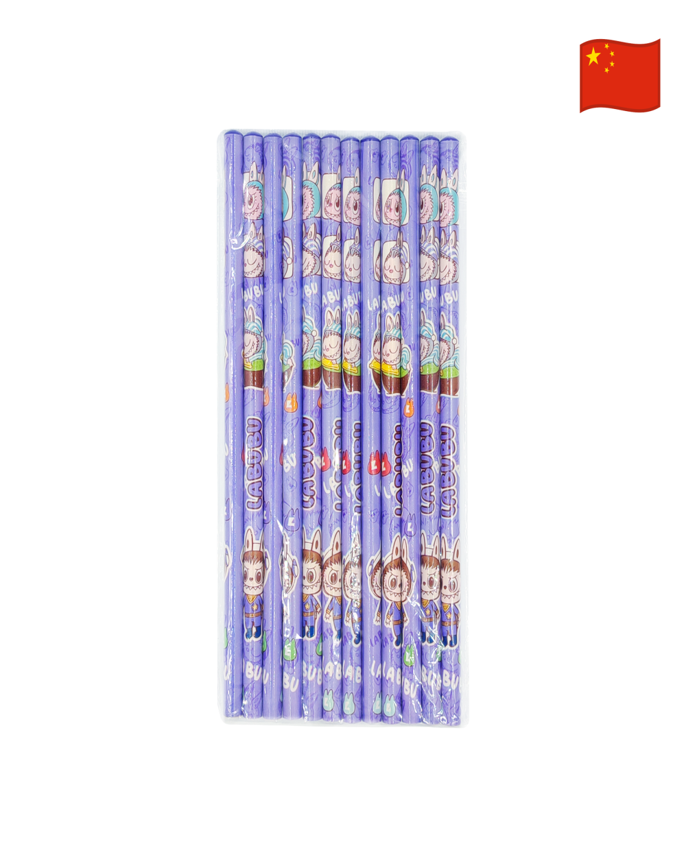 Set de 12 lapices Labubu LBB-Lila