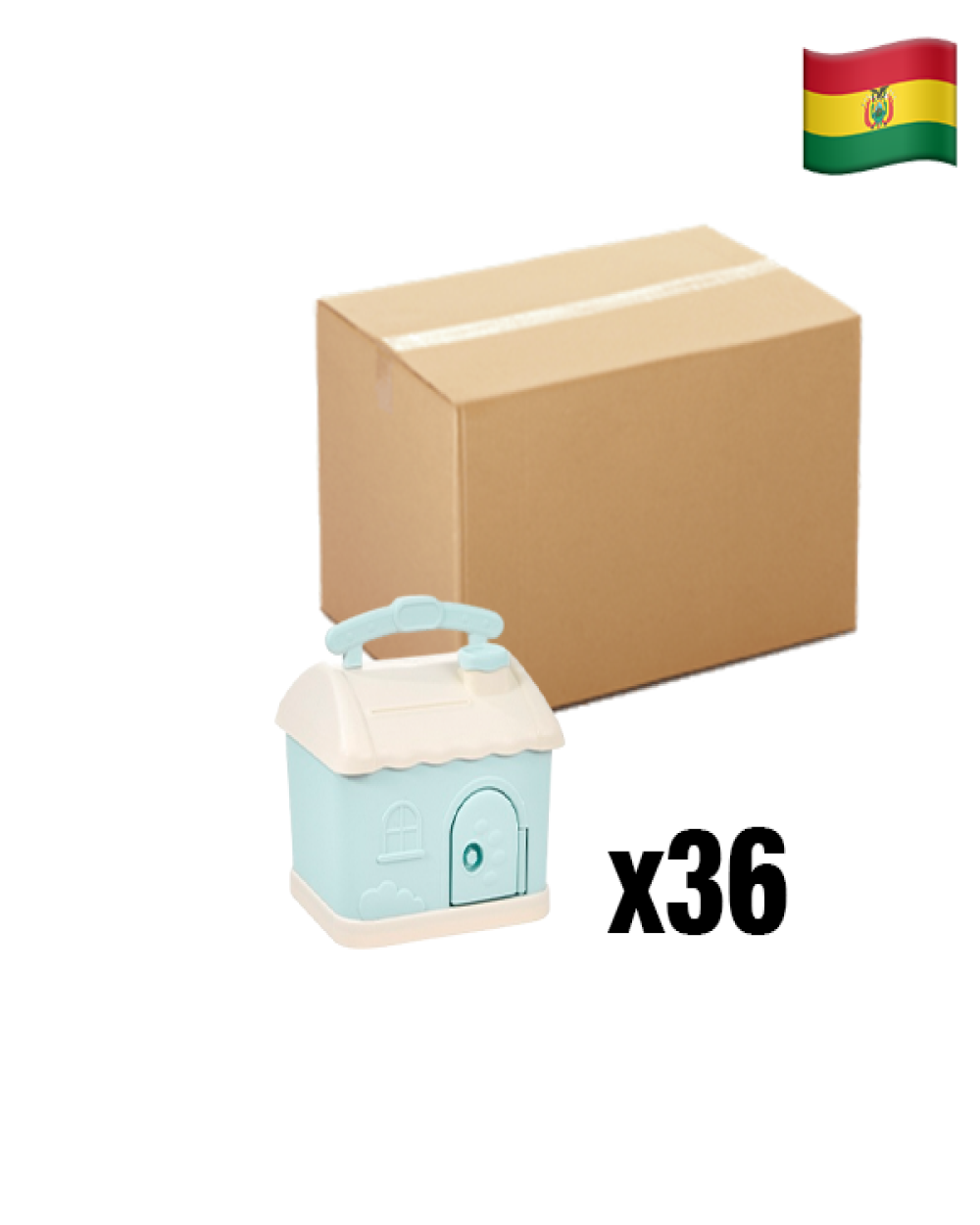 Alcancia de casita MODEL 52
