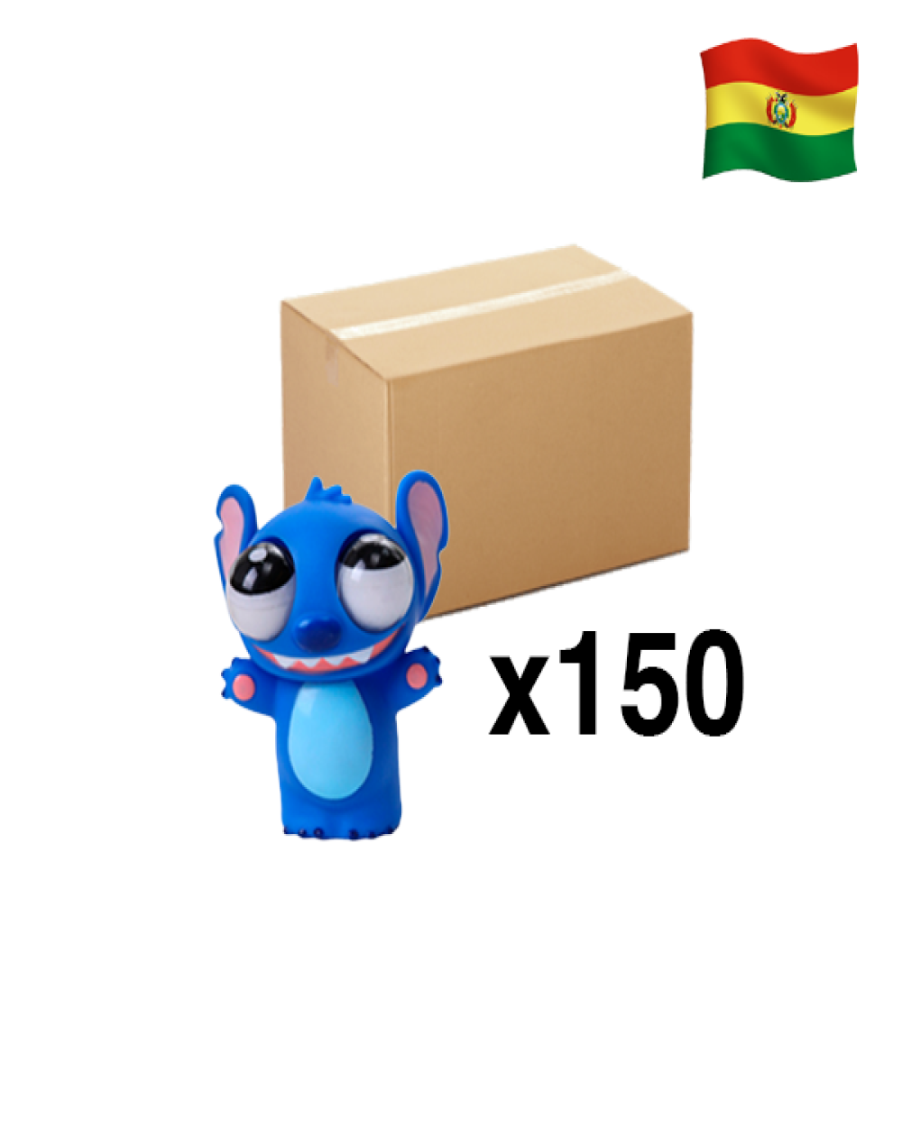Stich anti estress parado azul SD1