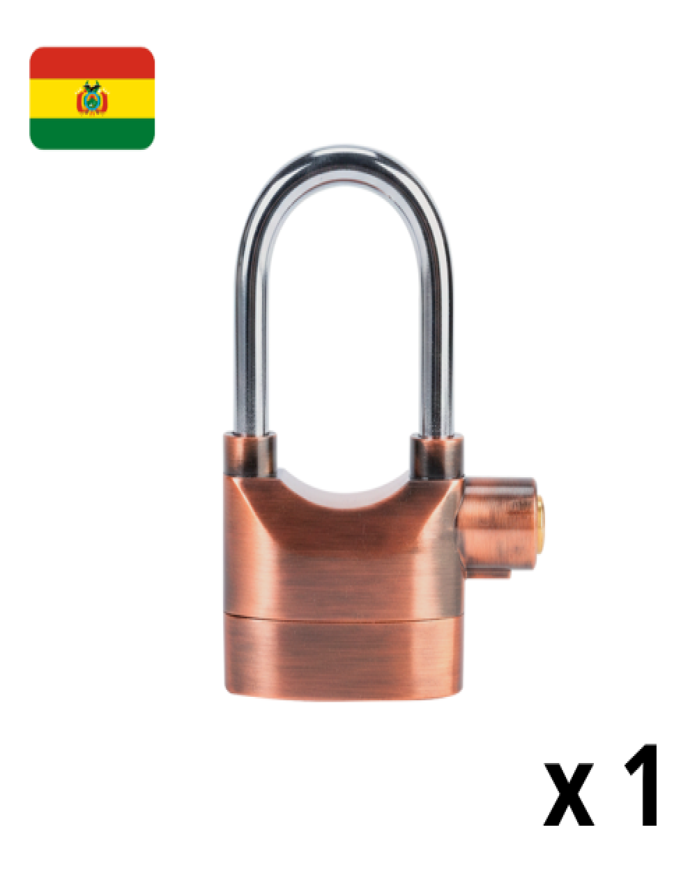 Candado de seguridad con alarma LOCK-04 (UNIDAD)