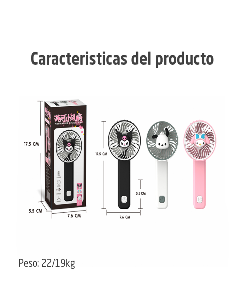 Mini ventiladores SY686-27