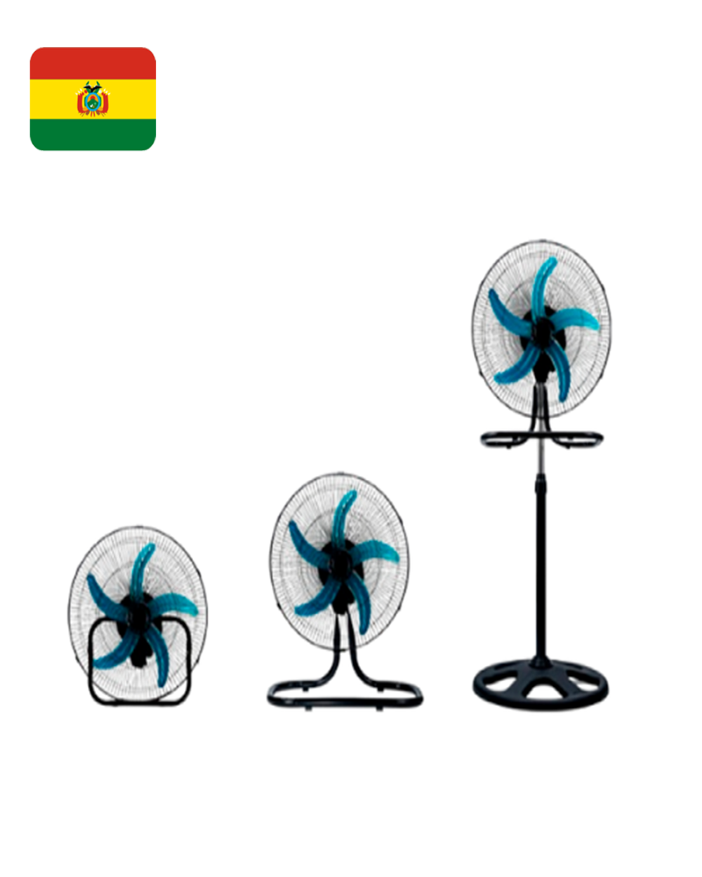 Ventilador eléctrico 3 en 1, 75W  PS-V3000 (UNIDAD)