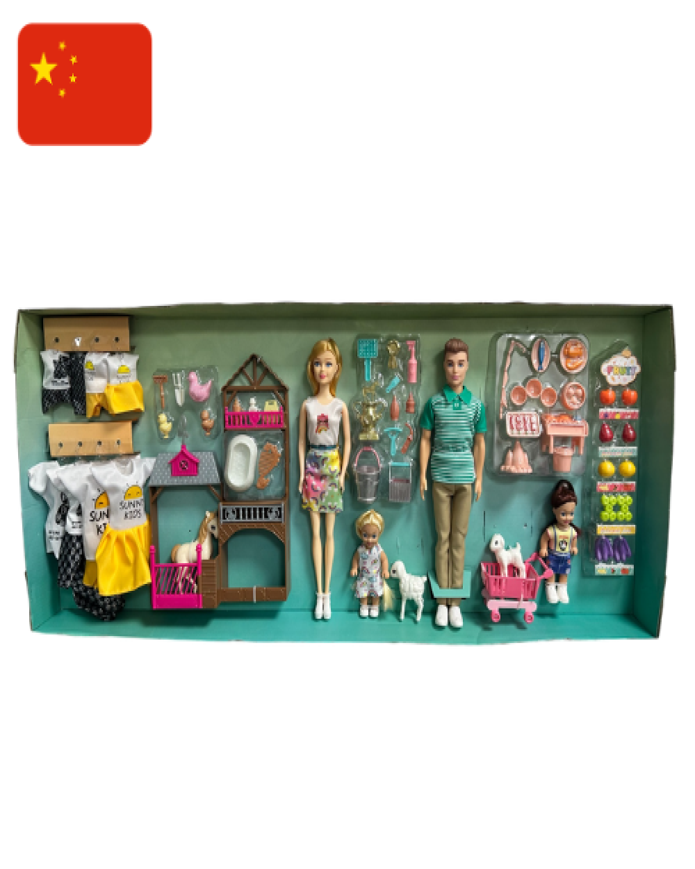 Gina. de la serie Barbie Family Series. 29 cm (11.5 pulgadas) 6305