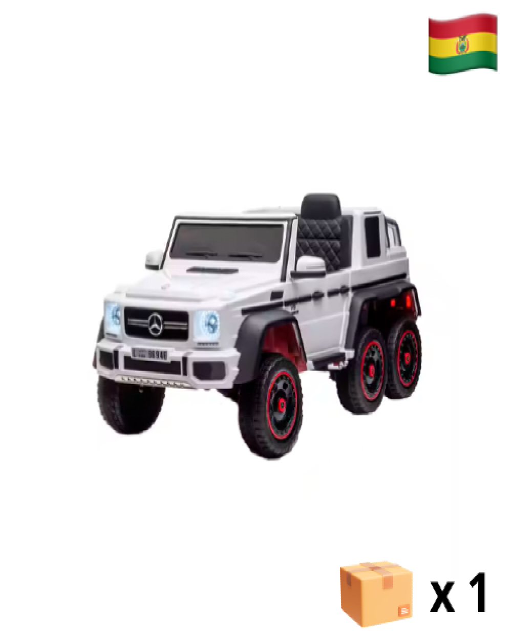 Camioneta Gigante 6 ruedas Mercedes Benz PS-198