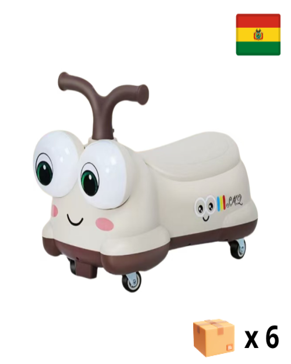 Coche de juguete deslizante para niños hormiguita 916c (CAJA)