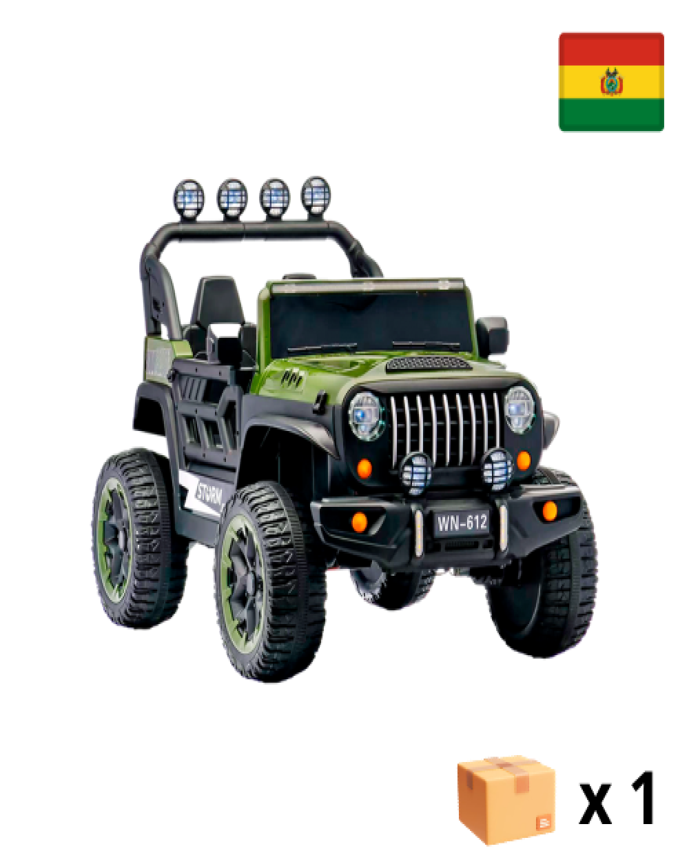 Coche de juguete para niños 4037c (CAJA)