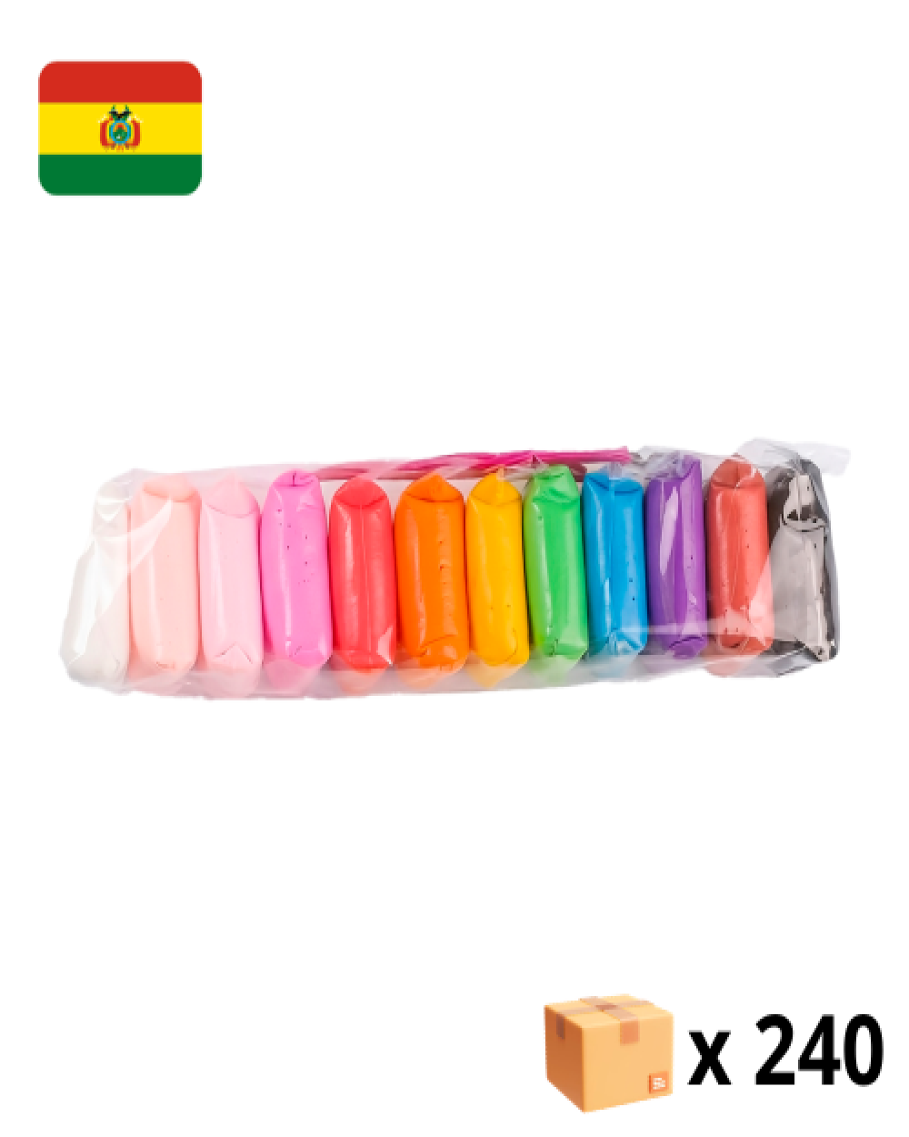 Arcilla superligera 12 PIEZAS/SET  9012 (CAJA)