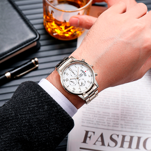 Reloj con pulsera de varon  6009-B