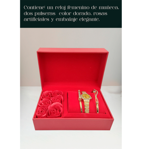 Reloj con pulsera de mujer 6014a