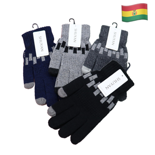 Guantes de varon con 9 lineas SHUYAN-9L