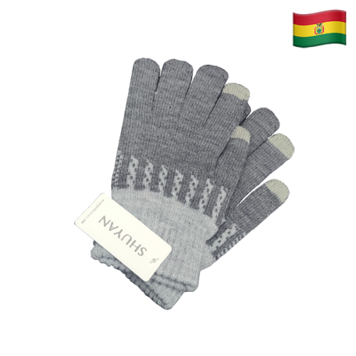 Guantes de varon con 6 lineas y puntos SHUYAN-6L