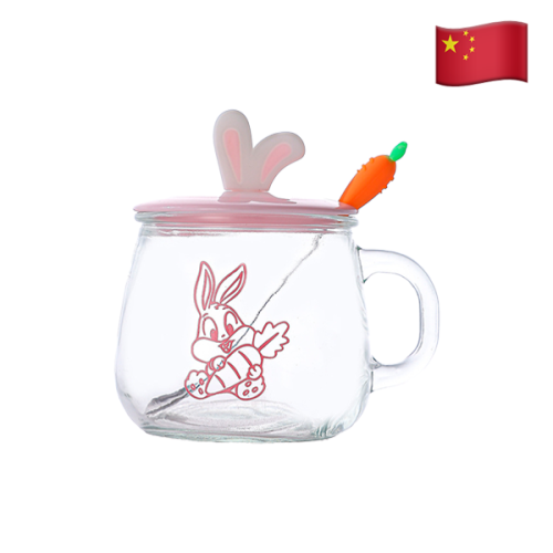 Taza con asa de conejo CJV4