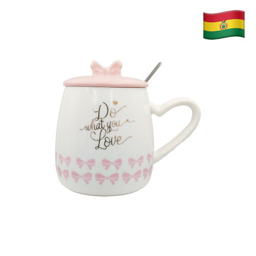 Taza de ceramica con tapa  MODEL 18
