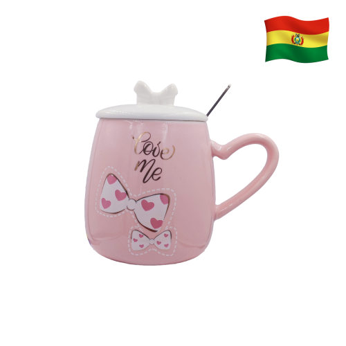 Taza de ceramica con tapa  MODEL 18