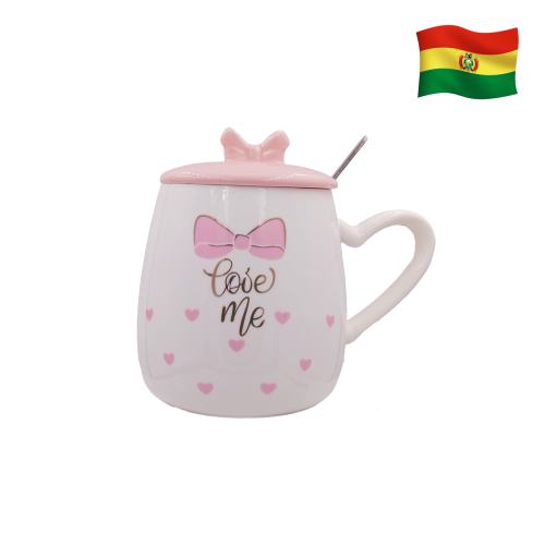 Taza de ceramica con tapa  MODEL 18