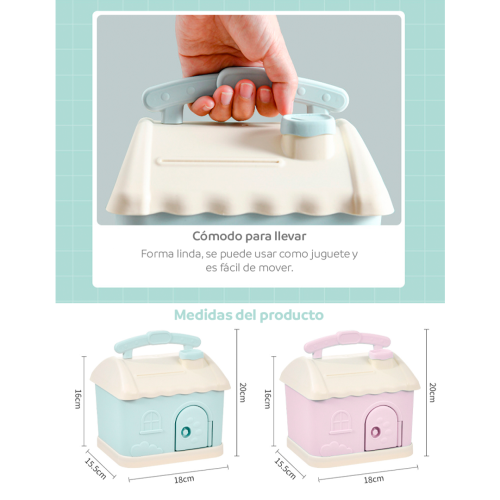 Alcancia de casita MODEL 52