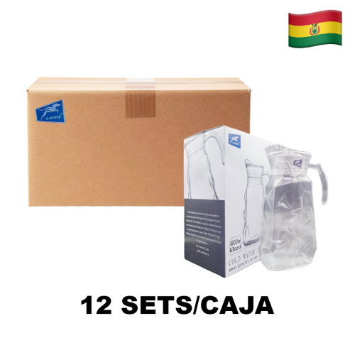 Jarra de vidrio de 1800 ml  BMJ-138SJA (CAJA X 12S