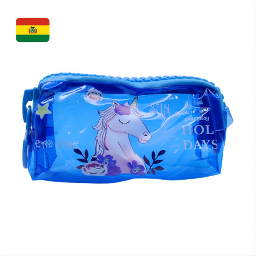 Estucheras transparentes de Unicornio XS-666-2