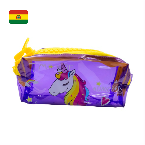 Estucheras transparentes de Unicornio XS-666-2