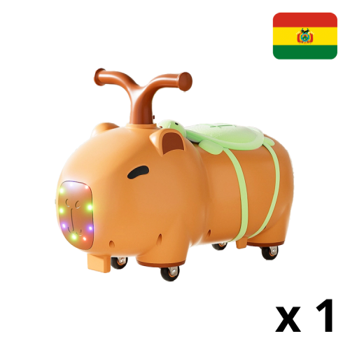 Rodador Capibara de 3 colores  PS-RD1015-1 (UNIDAD)