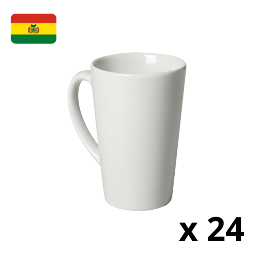 Taza de cerámica cónica 1010011 (CAJA)