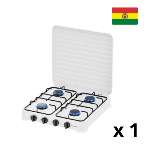Estufa de gas de 4 hornillas SC-6000S (UNIDAD)